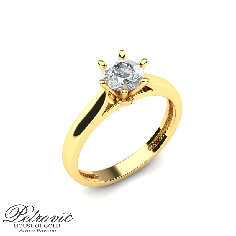 Verenički prsten klasičnog dizajna