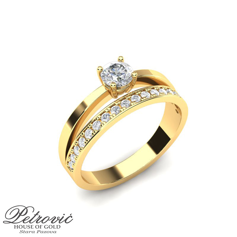 Verenički prsten sa luksuznim detaljima